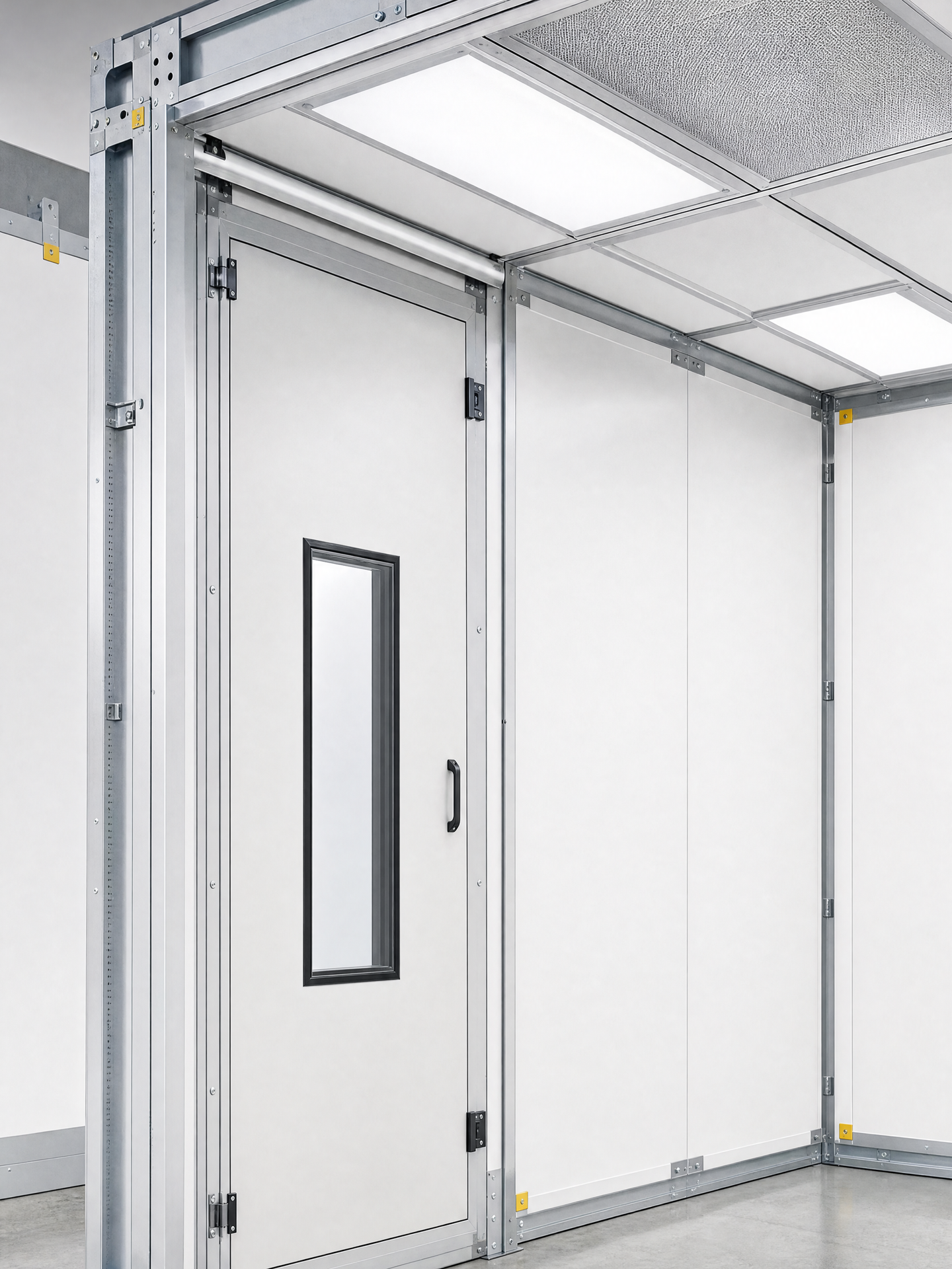 Representative access door and ceiling lighting module