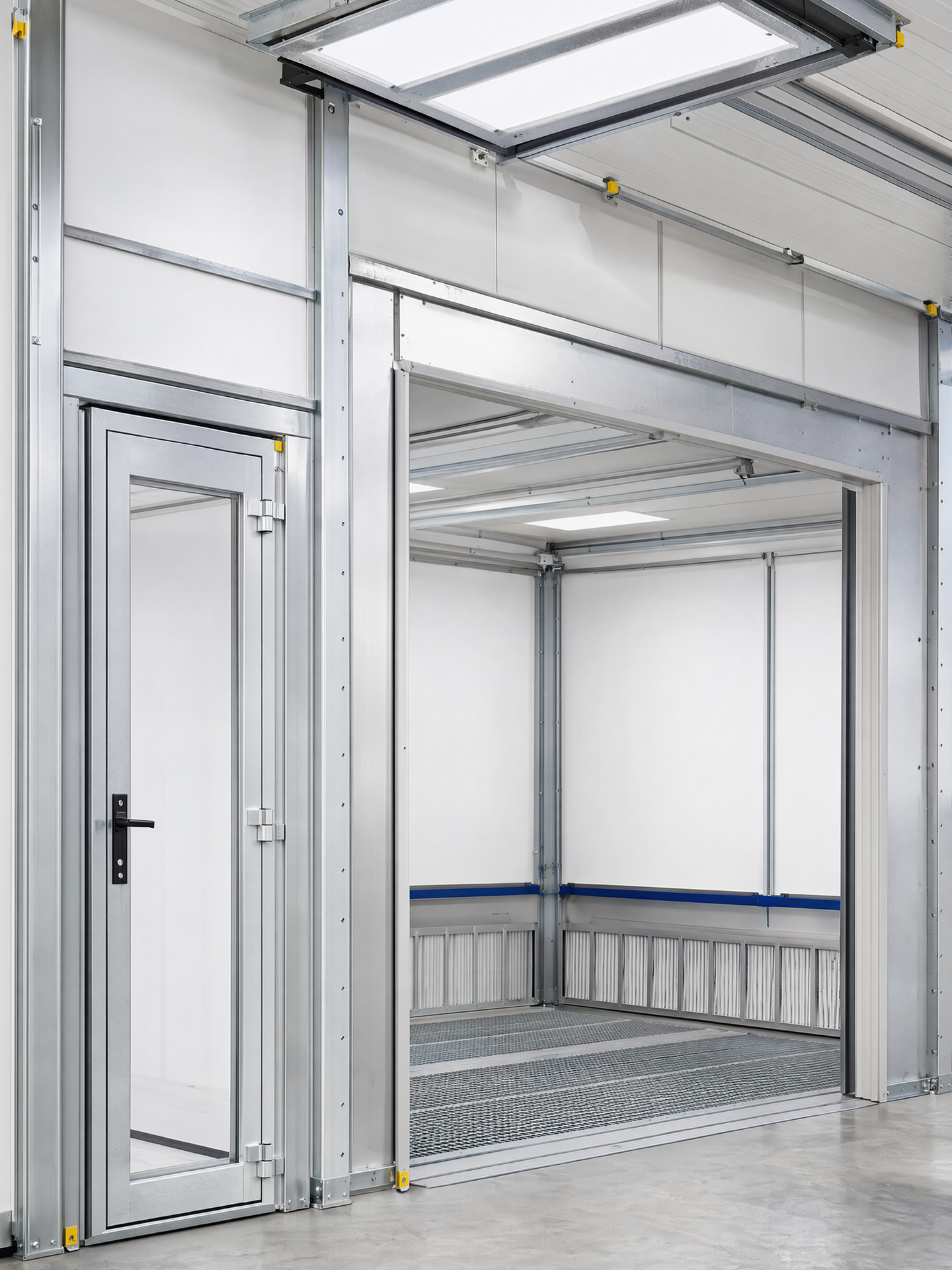 Representative door access and lighting modules